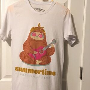 Oliver & Otis Sloth Summertime Sublime tee sz S